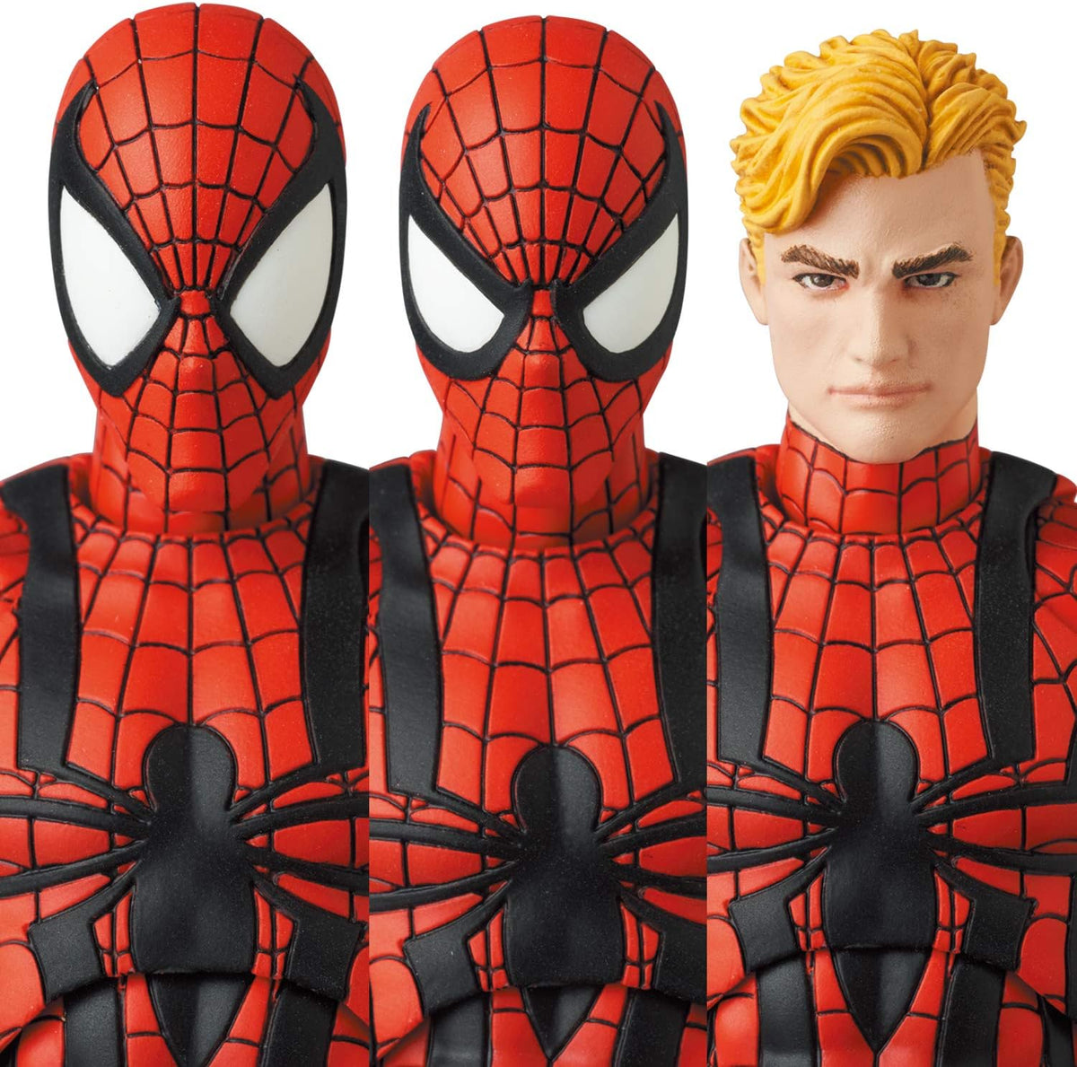 Spider-Man action figure with detailed costume and face mask on a white background Spider-Man: Ben Reilly Comic Edition (No. 143) 1/12 Scale Collectible Action Figure