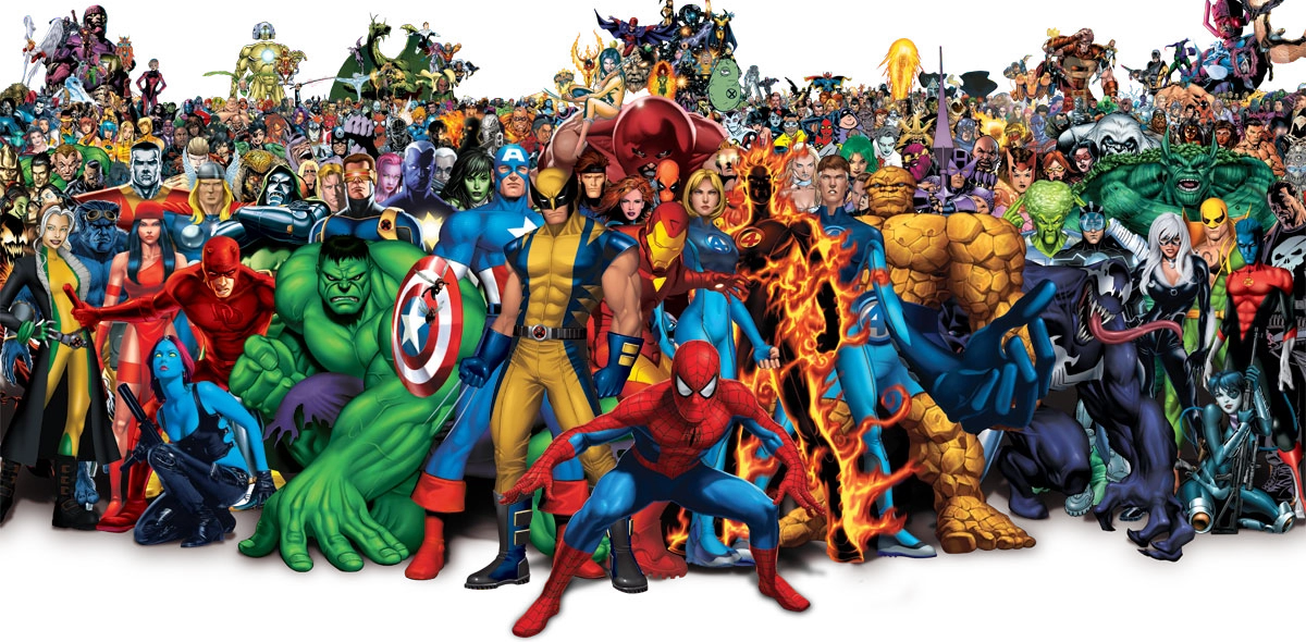 All superheroes in one frame
