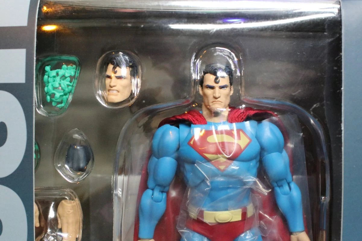 Superman action figure in packaging with a clear window Superman: Hush Edition (No. 117) 1/12 Scale Collectible Action Figure by CT Toys