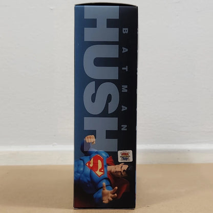 Batman book titled 'Hush' with Superman graphic on a white background Superman: Hush Edition (No. 117) 1/12 Scale Collectible Action Figure by CT Toys 