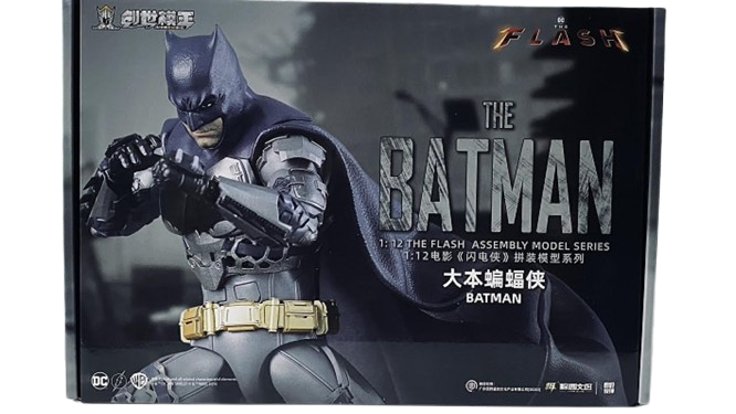 The Flash (2023) Gotham Pursuit 1/12 Scale Precision Model Kit Set box