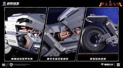 The Flash (2023) Gotham Pursuit 1/12 Scale Precision Model Kit Set details