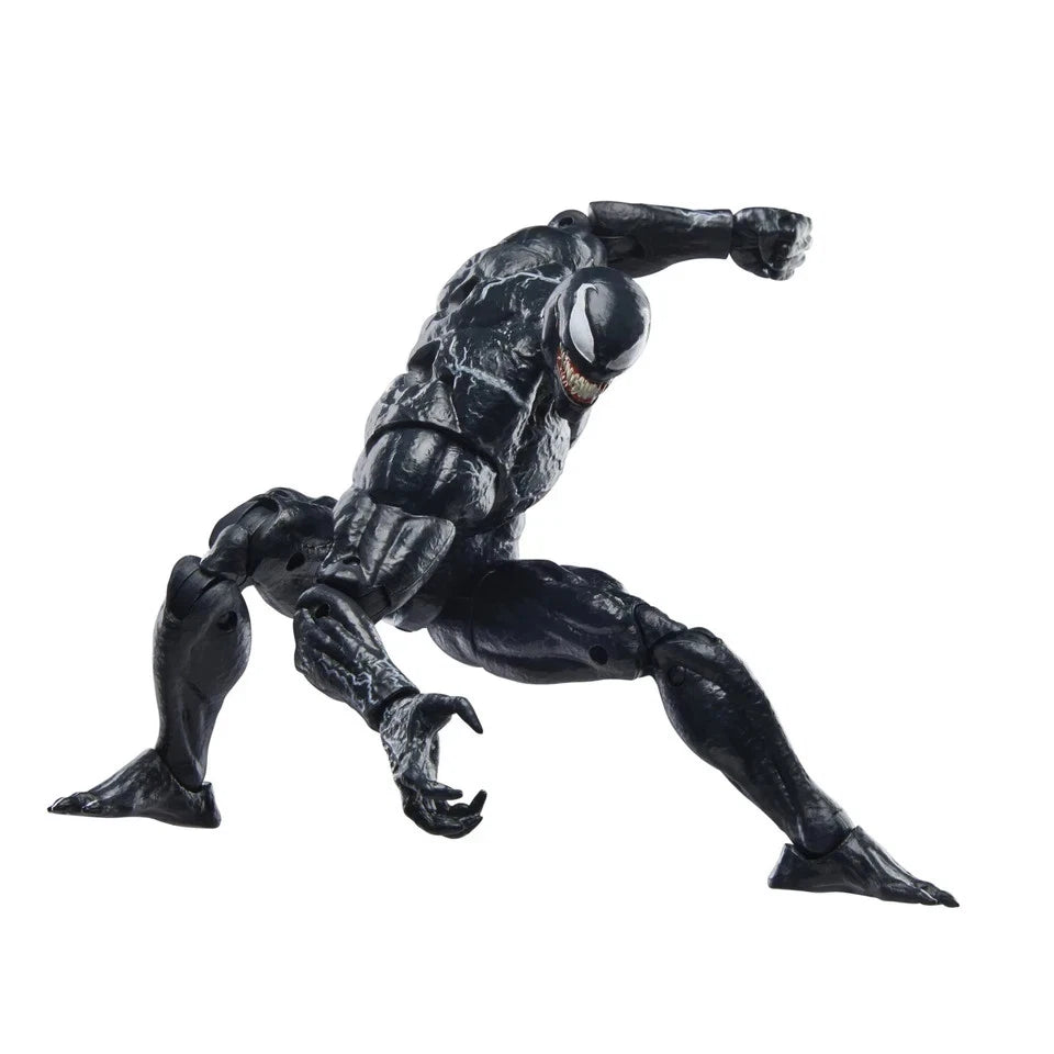 Superhero action figure in black and gray suit on a white background Venom: The Last Dance (Venom vs Spider-Man Edition) 1/12 Scale Action Figure