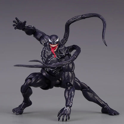 Venom action figure with a gray background Venom: The Last Dance (Venom vs Spider-Man Edition) 1/12 Scale Action Figure