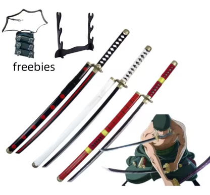 One Piece: Roronoa Zoro 41-Inch Authentic Replica Bamboo Katana