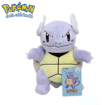 Official Pokémon Wartortle Premium Cotton Plush by Titantoons – 8.5-Inch