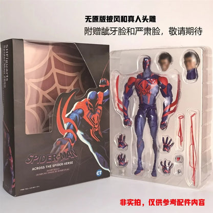 Spider-Man 2099 (Miguel O'Hara) Across The Spider-Verse 1/12 Scale Action Figure by CT Toys