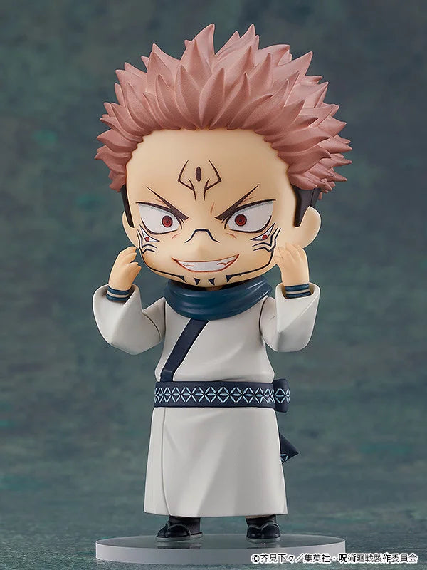 Jujutsu Kaisen 0 Nendoroid No. 1834 Satoru Gojo Authentic 10cm Chibi Action Figure – Movie Prequel White Bandage Edition