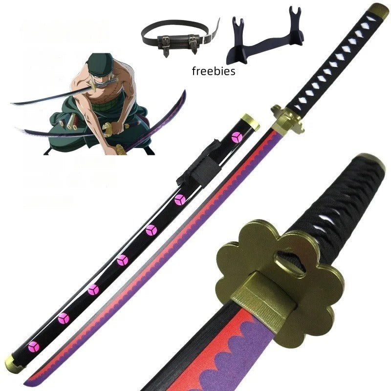 One Piece: Roronoa Zoro 41-Inch Authentic Replica Bamboo Katana