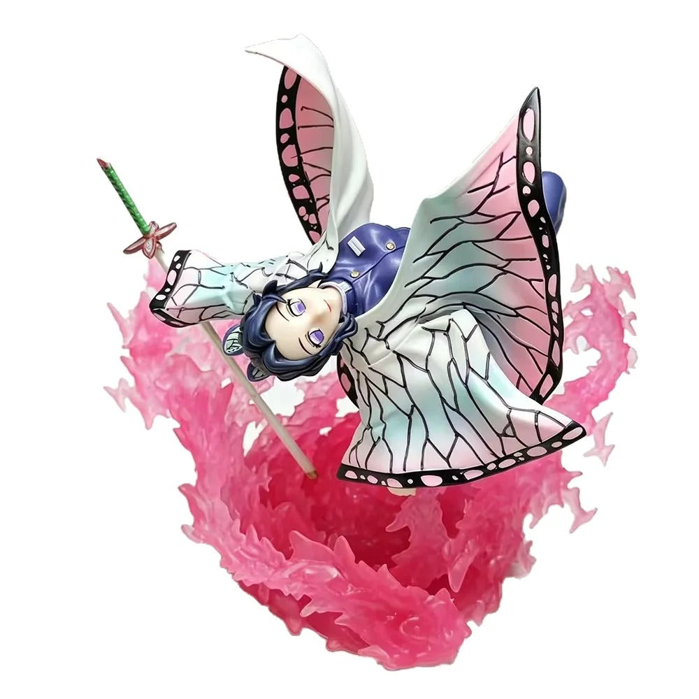 Demon Slayer: Kimetsu no Yaiba Shinobu Kocho Authentic GK Style Premium PVC Figure – Insect Breathing Butterfly Dance Edition