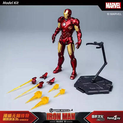 Marvel Studios Iron Man (Hall of Armor Series: MK1 to MK7 Independent Releases & Definitive All-In Bundle) 1/12 Scale Premium Action Figures by FondJoy