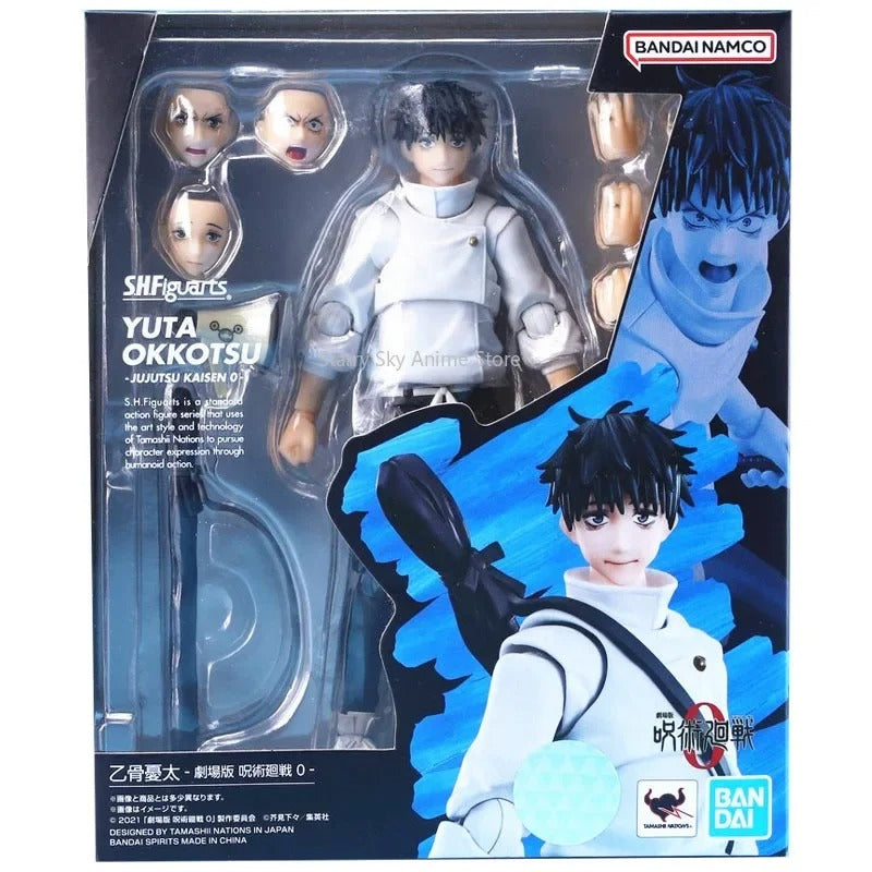 Jujutsu Kaisen 0: The Movie S.H.Figuarts Yuta Okkotsu Authentic 15cm Articulated Action Figure – Prequel Special Grade Edition
