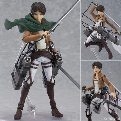 Attack on Titan: Eren Yeager (Figma No.207) Highly Poseable Premium Action Figure by Max Factory