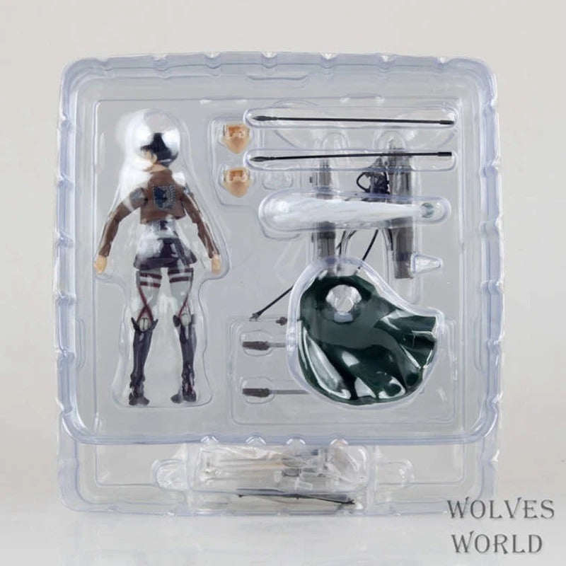 Attack on Titan: Captain Levi Ackerman (Figma No.213) Highly Poseable Premium Action Figure by Max Factory