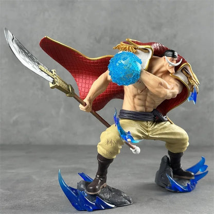 One Piece: Four Emperors Whitebeard Edward Newgate 13cm Premium Figure – Marineford Climax Battle Edition