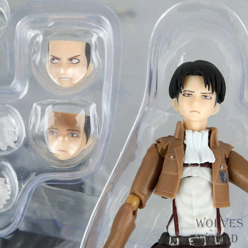 Attack on Titan: Captain Levi Ackerman (Figma No.213) Highly Poseable Premium Action Figure by Max Factory
