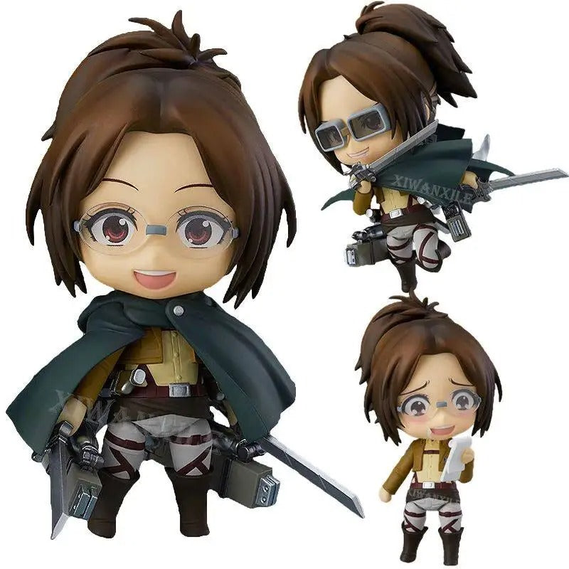 Attack on Titan: Hange Zoë (Nendoroid No.1123) Authentic Fully Articulated Premium Chibi Figure by Good Smile Company