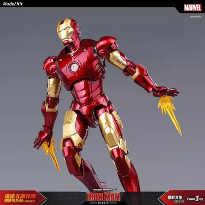 Marvel Studios Iron Man (Hall of Armor Series: MK1 to MK7 Independent Releases & Definitive All-In Bundle) 1/12 Scale Premium Action Figures by FondJoy