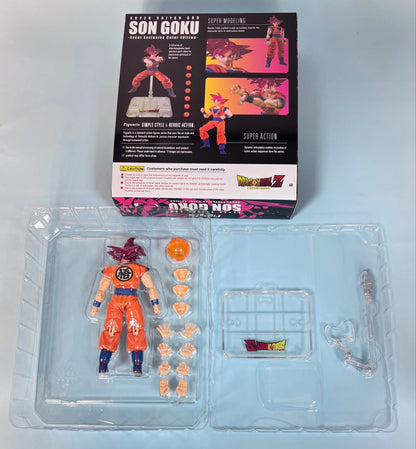 Bandai S.H.Figuarts Dragon Ball Super: Super Saiyan God Son Goku Authentic Premium Action Figure