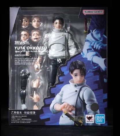 Jujutsu Kaisen 0: The Movie S.H.Figuarts Yuta Okkotsu Authentic 15cm Articulated Action Figure – Special Grade Jujutsu Sorcerer Edition