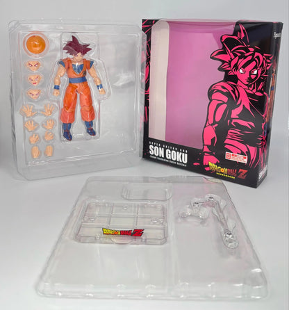 Bandai S.H.Figuarts Dragon Ball Super: Super Saiyan God Son Goku Authentic Premium Action Figure
