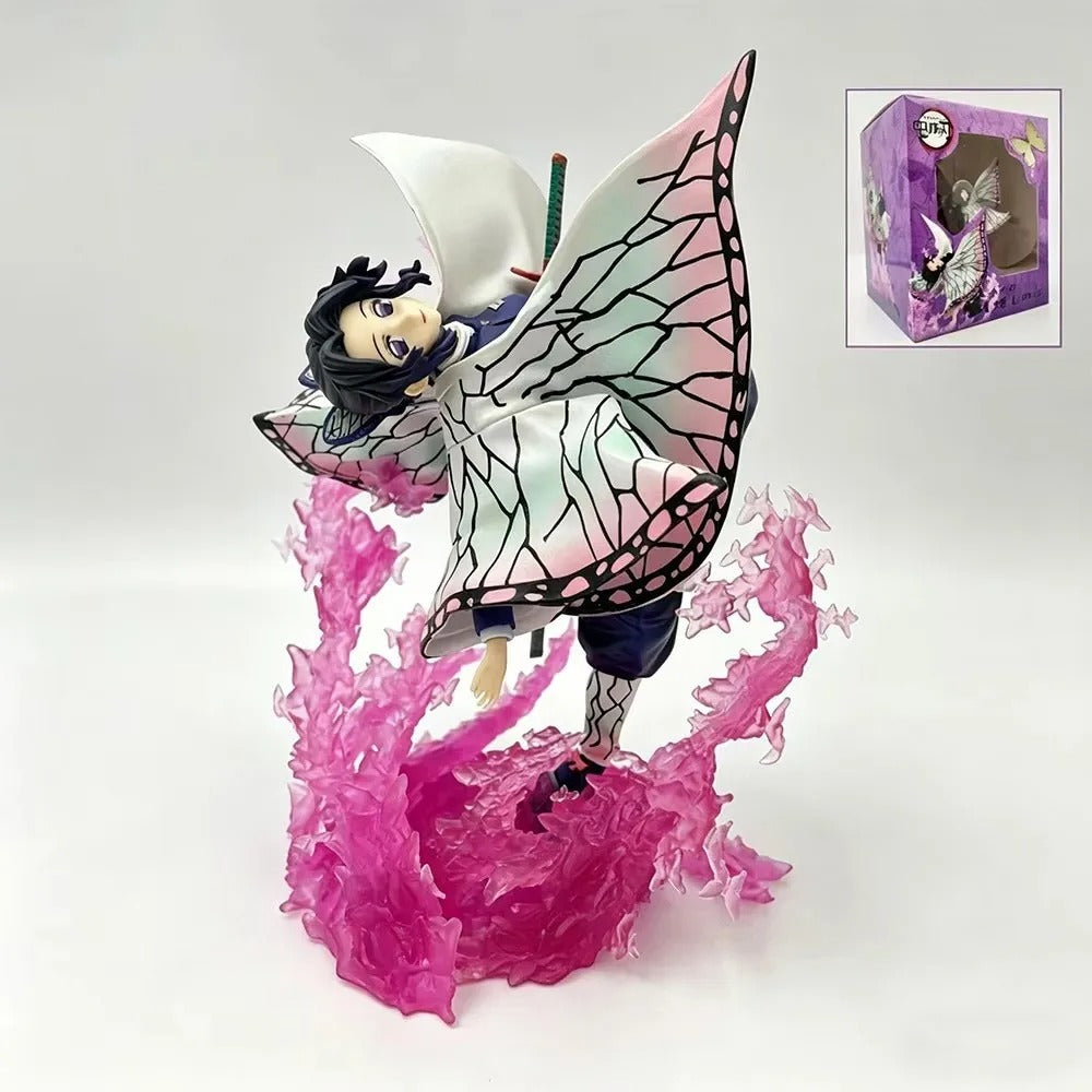 Demon Slayer: Kimetsu no Yaiba Shinobu Kocho Authentic GK Style Premium PVC Figure – Insect Breathing Butterfly Dance Edition