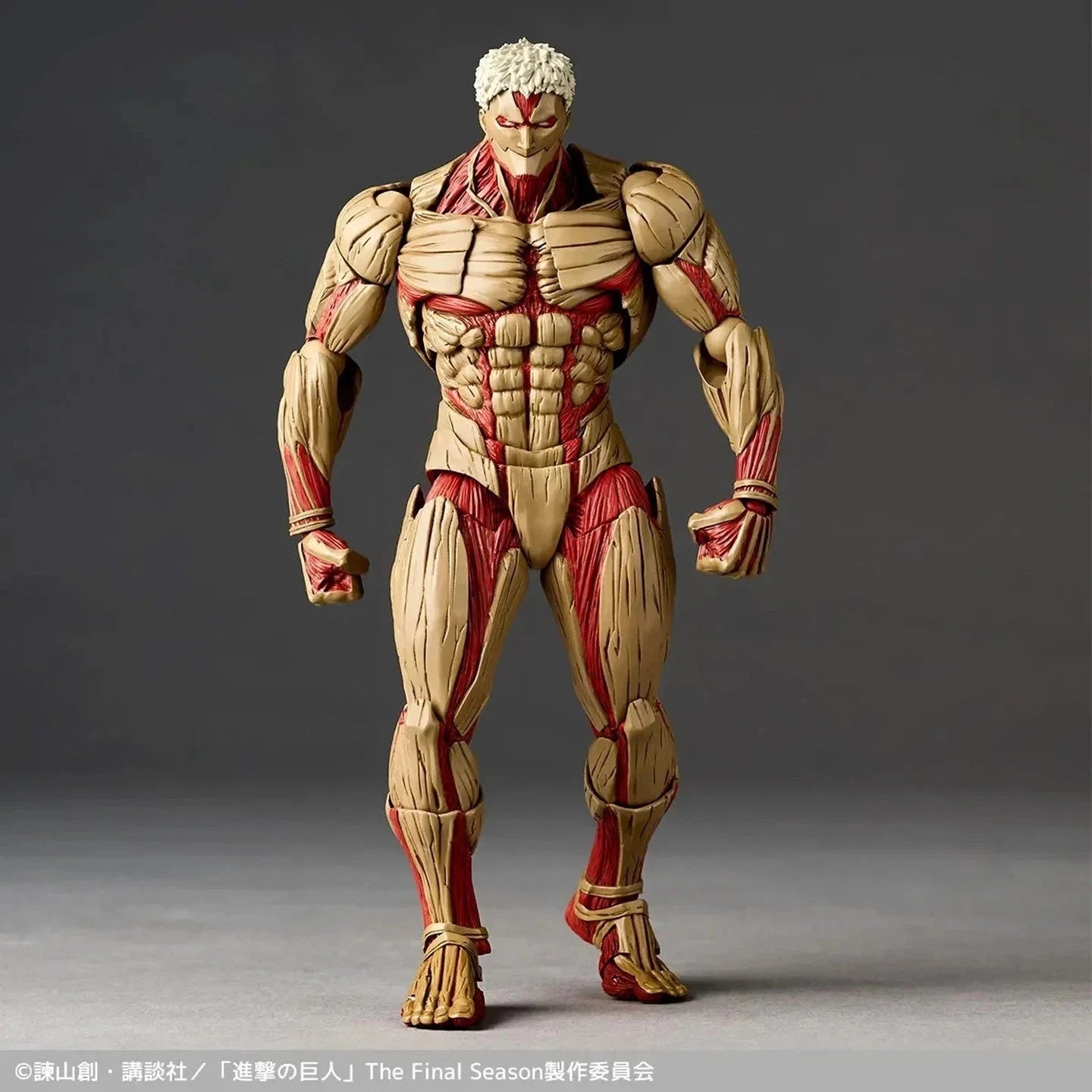 Attack on Titan: Reiner Braun - The Armored Titan Amazing Yamaguchi No.042 Revoltech Action Figure by Kaiyodo