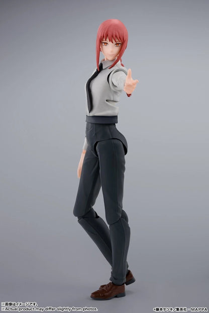 S.H.Figuarts Chainsaw Man Makima Authentic Action Figure – 5.5-Inch Fully Articulated Premium Collectible Statue by Bandai Tamashii Nations