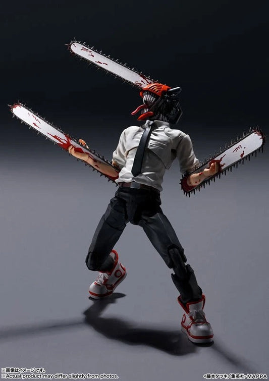S.H.Figuarts Chainsaw Man Authentic Action Figure – 5.9-Inch Fully Articulated Premium Collectible Character Statue by Bandai Tamashii Nations